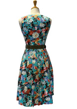 Load image into Gallery viewer, Floral Denim Dress