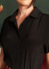 Load image into Gallery viewer, Minki Black Blouse