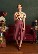 Load image into Gallery viewer, Gigi Burgundy Skirt