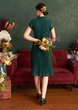 Load image into Gallery viewer, Camille Dots Teal Dress