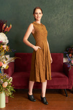Load image into Gallery viewer, Hazel Copper Peterpan Dress