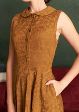 Load image into Gallery viewer, Hazel Copper Peterpan Dress