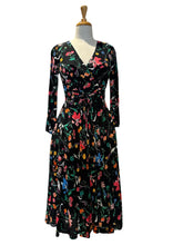 Load image into Gallery viewer, Fiorella Corset Pink & Green Floral Dress