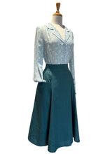 Load image into Gallery viewer, Brighton Blue Floral Blouse