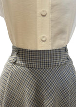 Load image into Gallery viewer, Anna Rose Blue Gingham Skirt