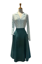 Load image into Gallery viewer, Brighton Blue Floral Blouse