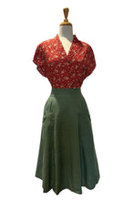 Load image into Gallery viewer, Fabulous Burgundy Strawberries Blouse