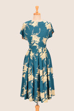 Load image into Gallery viewer, Annie Petrol & Oyster Dress