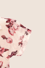 Load image into Gallery viewer, Aster Burgundy Rose Blouse