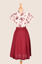 Load image into Gallery viewer, Roxy Garnet Skirt