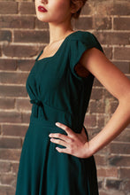Load image into Gallery viewer, Astrid Bottle Green Dress