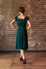 Load image into Gallery viewer, Astrid Bottle Green Dress