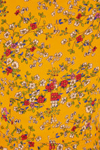 Load image into Gallery viewer, Astrid Mustard Petite Rose Dress