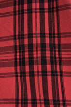 Load image into Gallery viewer, Anna Rose Red & Black Chequer Skirt