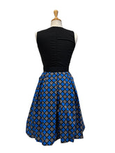 Load image into Gallery viewer, Blue Geometric Skirt Dress