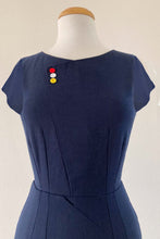 Load image into Gallery viewer, Belluci Navy Dress