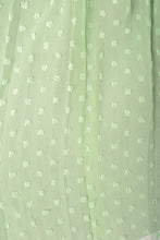 Load image into Gallery viewer, Camille Pastel Green Dots Dress