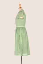 Load image into Gallery viewer, Camille Pastel Green Dots Dress