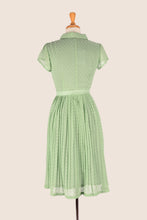 Load image into Gallery viewer, Camille Pastel Green Dots Dress