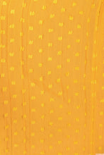 Load image into Gallery viewer, Camille Dots Mustard Dress