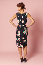 Load image into Gallery viewer, Dalena Navy Floral Dress