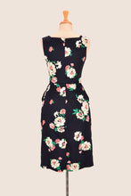 Load image into Gallery viewer, Dalena Navy Floral Dress