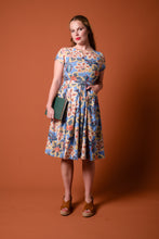 Load image into Gallery viewer, Delilah Blue Floral Dress