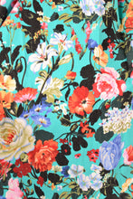 Load image into Gallery viewer, Floral Denim Dress