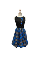 Load image into Gallery viewer, Blue Geometric Skirt Dress