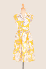 Load image into Gallery viewer, Ellen Custard & Cream Floral Dress