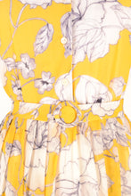 Load image into Gallery viewer, Ellen Custard & Cream Floral Dress