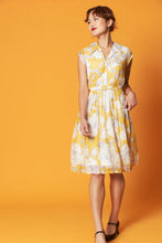 Load image into Gallery viewer, Ellen Custard & Cream Floral Dress