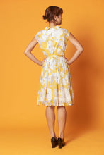 Load image into Gallery viewer, Ellen Custard & Cream Floral Dress
