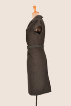 Load image into Gallery viewer, Faye Brown Chequer Dress