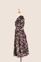 Load image into Gallery viewer, Fiorella Corset Navy Berries Dress