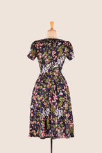 Load image into Gallery viewer, Fiorella Corset Navy Berries Dress