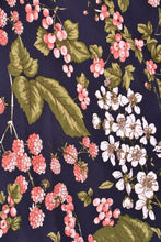 Load image into Gallery viewer, Fiorella Corset Navy Berries Dress