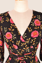 Load image into Gallery viewer, Fiorella Corset Dahlia Floral Dress