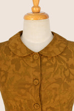 Load image into Gallery viewer, Hazel Copper Peterpan Dress