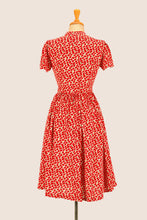 Load image into Gallery viewer, Jenny Red Carnation Floral Dress