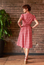 Load image into Gallery viewer, Jenny Red Carnation Floral Dress