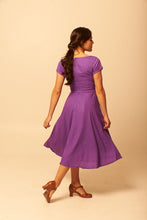 Load image into Gallery viewer, Juliet Cross Collar Lilac Dress
