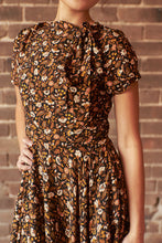 Load image into Gallery viewer, Lara Autumn Bowtie Dress