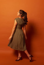 Load image into Gallery viewer, Leah Green Floral Dress