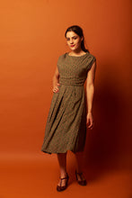 Load image into Gallery viewer, Leah Green Floral Dress