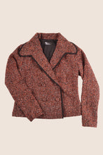 Load image into Gallery viewer, Lexie Orange & Black Jacket