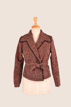 Load image into Gallery viewer, Lexie Orange & Black Jacket
