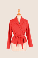 Load image into Gallery viewer, Lexie Red & White Dots Jacket