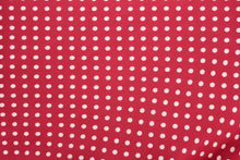 Load image into Gallery viewer, Manette Red & Cream Polka Dot Dress