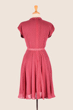 Load image into Gallery viewer, Manette Red & Cream Polka Dot Dress